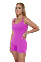 Enterizo Basic Strips Purple