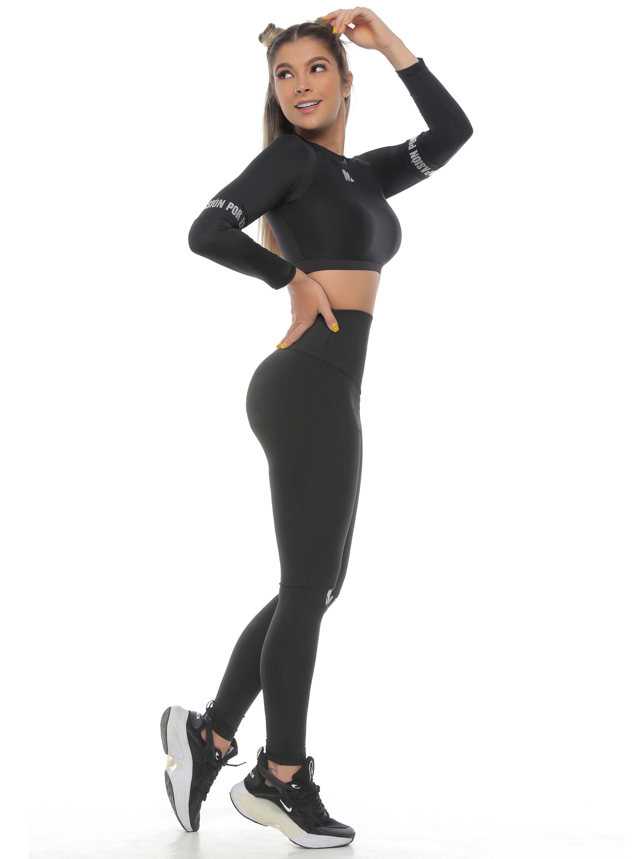 Conjunto Deportivo Black Reflective