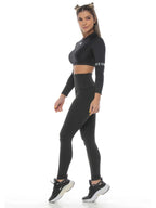 Conjunto Deportivo Black Reflective