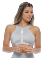 Top Deportivo Long Gray