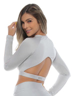 Top Deportivo Mini Gray