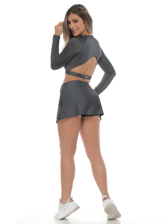 Conjunto Deportivo Mini Dark Gray